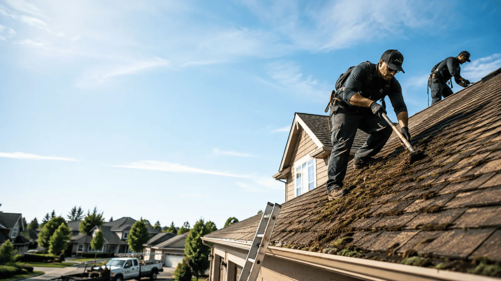 Roof Moss Removal in Brewster, MA near me